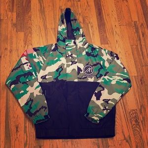 Camo Hooded Jacket